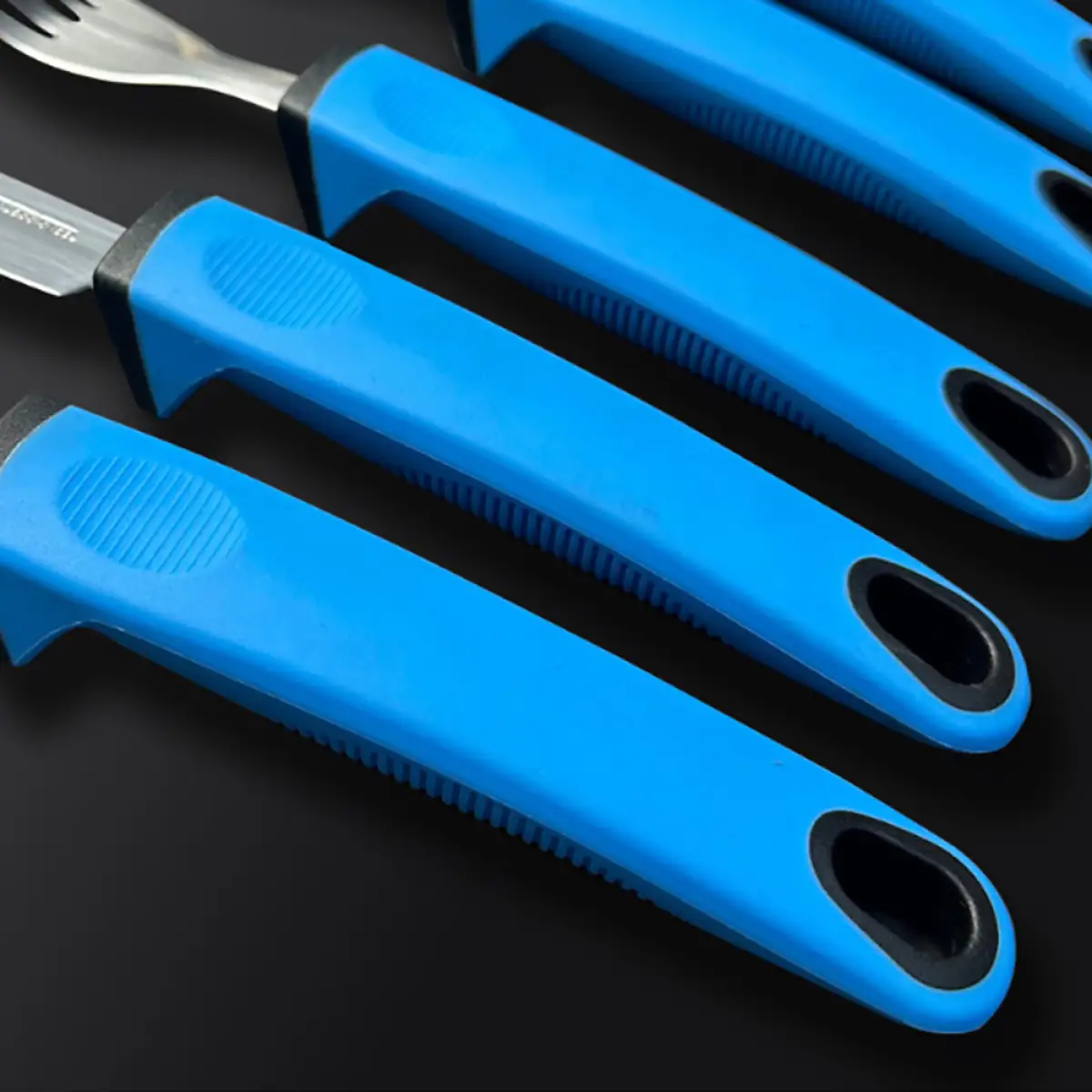 Elderly Aid Cutlery Sets Eating Easy Grip Disabled Utensil Spoon Fork Arthritis by N/A