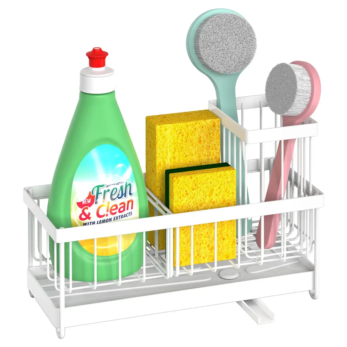 VINSANI WHITE SINK SPONGE HOLDER 1010499 by Vinsani