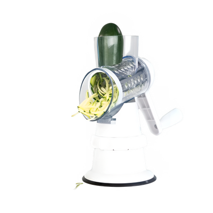 3 In 1 Vegetable Slicer Manual Kitchen Accessories Grater for Vegetable Cutter Round Chopper Mandolin Shredder Potato Home Kitch by All Mart Bristol Ltd