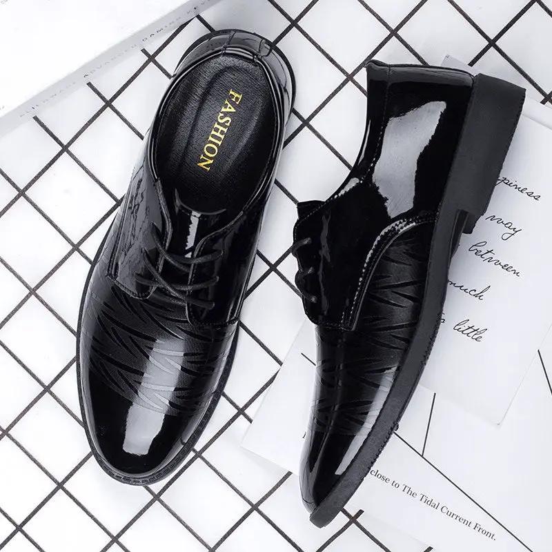 Summer Casual Business Formal Soft-Soled Suit Leather Shoes For Men by Dropshipman