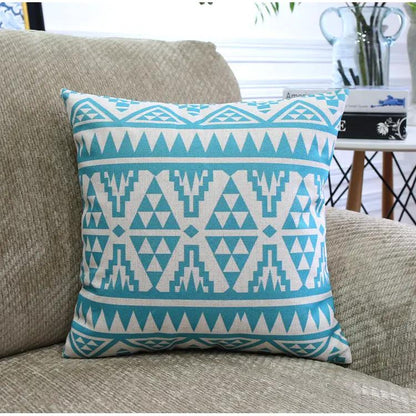 Nordic Color Geometric Throw Pillows by Dropshipman