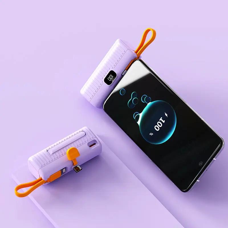 Power Bank Compact Portable Capsule Power Bank by Dropshipman