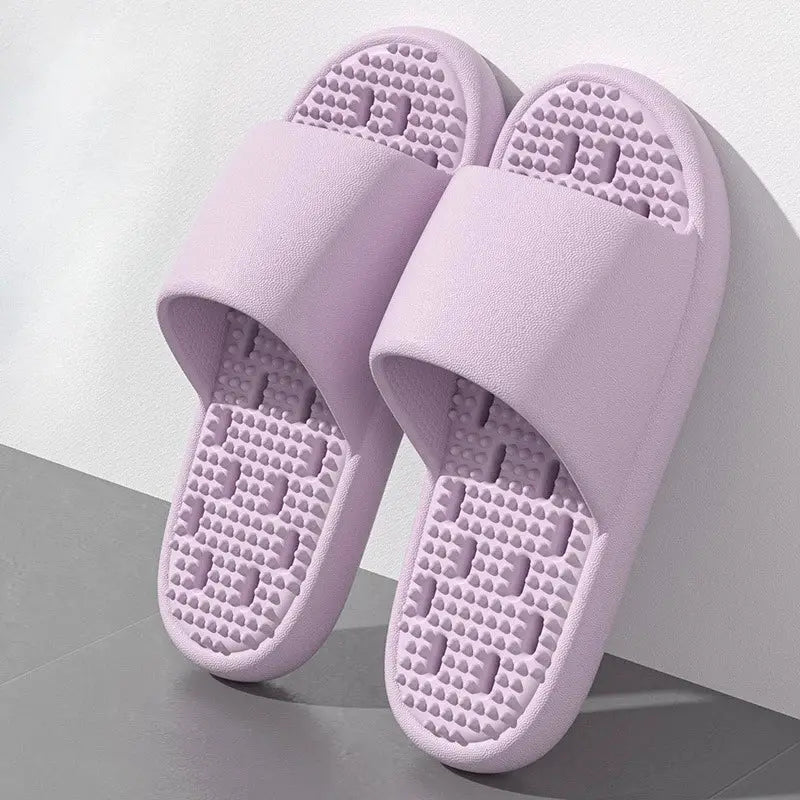 New Quiet EVA Bathroom Slippers for Men and Women Breathable Non-Slip Indoor/Outdoor Sandals with Drainage Holes by All Mart Bristol Ltd