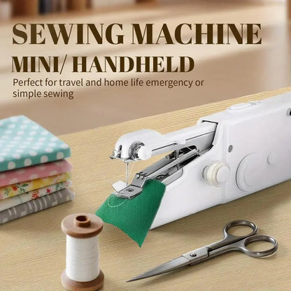 Household Sewing Machine, Portable Household Sewing Machine, with Fast Sewing Speed and Simple Operation, Suitable for Beginners to Use