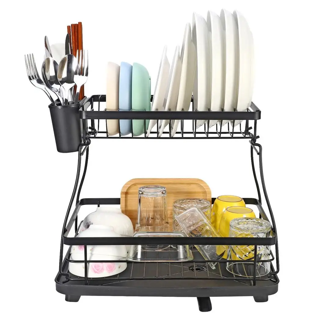 VINSANI BLACK DISH RACK 1010248 by Vinsani