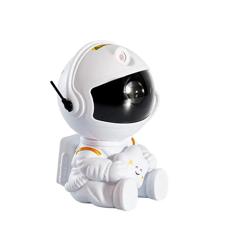 Mini Version Of Astronaut Star Projection Lamp Creative Gift Atmosphere Decorative Lamp Colorful Flowing Starry Night Light by Dropshipman