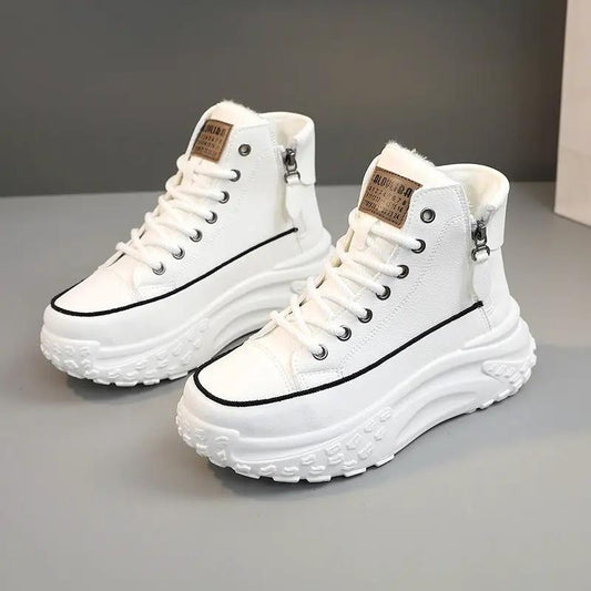 Women's Shoes Velvet Warm Cotton Shoes Leisure Sports by Dropshipman