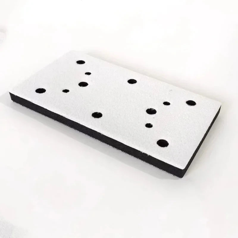 Sponge Cushion Rectangular 90x175mm Suitable for Festo 3+2+3 Holes Square Thick Cushion Rectangular 8-hole Sandpaper by All Mart Bristol Ltd