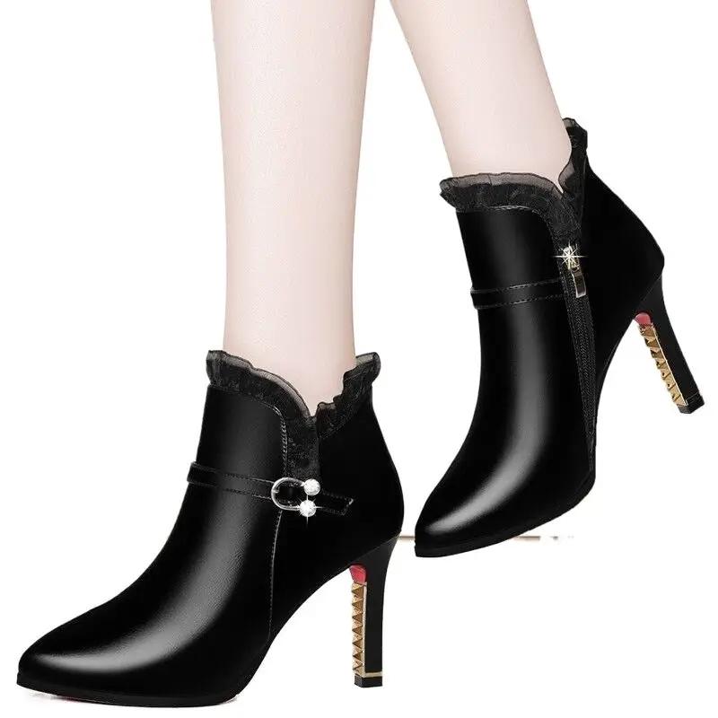 Women's Fashion All-matching High Heel Boots by Dropshipman