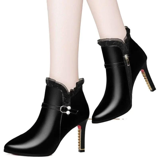 Women's Fashion All-matching High Heel Boots by Dropshipman