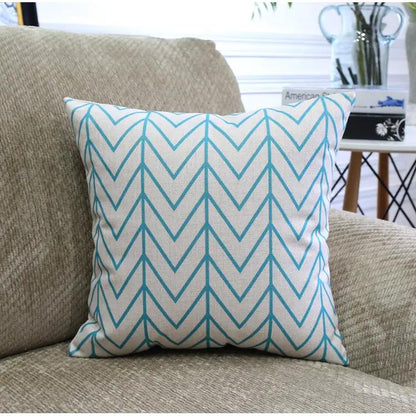 Nordic Color Geometric Throw Pillows by Dropshipman