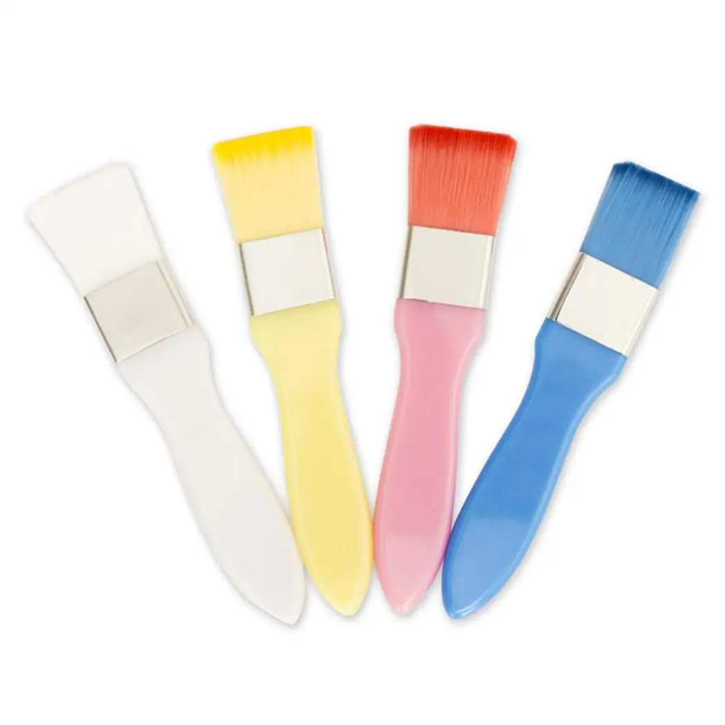 Envie Colourful Makeup Paintbrush Style Foundation Brush MX04, Yellow by Envie