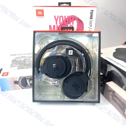 JBL Tune 760NC Wireless Over-Ear Headphones Foldable Active Noise Cancellation Sports Headset for Music And Travel by All Mart Bristol Ltd