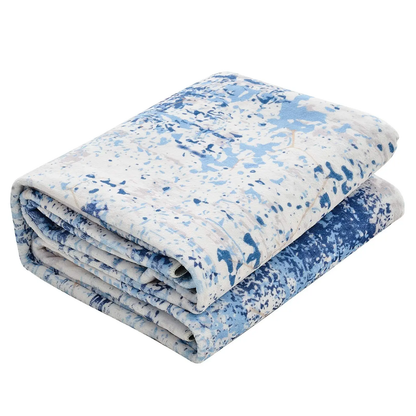 VEVOR Area Rug, 5 x 7 ft Large Washable Rug, Non-Slip and Tear-Resistant Soft Carpet, Pet Friendly Modern Area Rugs, Indoor Mat for Bedroom, Office, Living Room, Entryway, Blue by All Mart Bristol Ltd