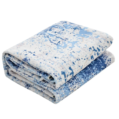 VEVOR Area Rug, 5 x 7 ft Large Washable Rug, Non-Slip and Tear-Resistant Soft Carpet, Pet Friendly Modern Area Rugs, Indoor Mat for Bedroom, Office, Living Room, Entryway, Blue by All Mart Bristol Ltd