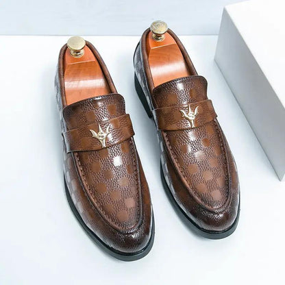 Mens Business Dress Leather Shoes For Summer And Autumn by Dropshipman