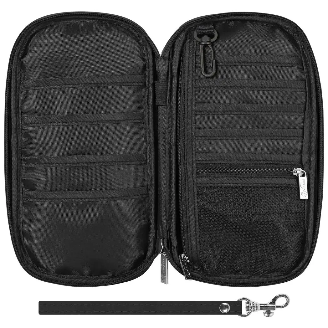 VINSANI DELUXE PASSPORT ORG BLACK 1010323 by Vinsani