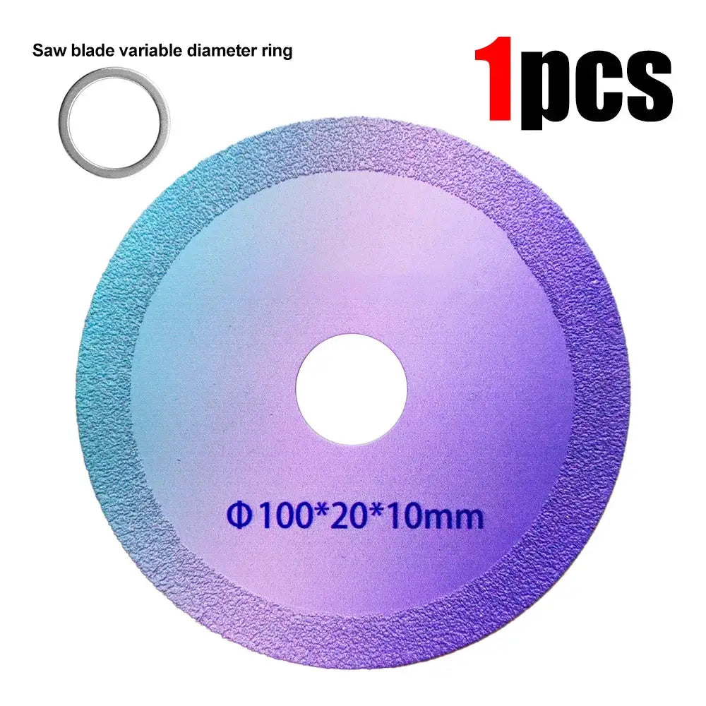1-10pcs Ultra-Thin 100mm Diamond Saw Blade, for Tile Glass Marble Polishing, Fits Angle Grinder by All Mart Bristol Ltd
