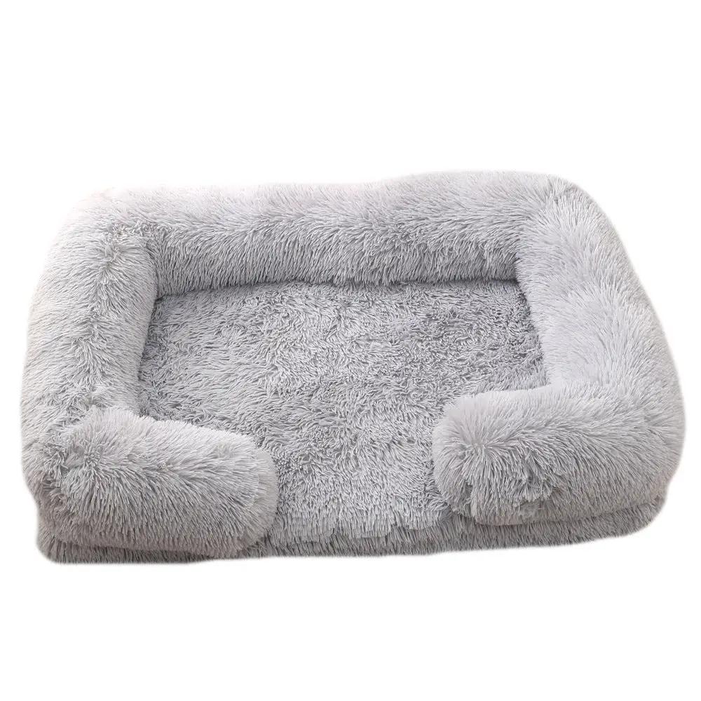 Plush Round Pet Bed Dog Bed Winter by Dropshipman