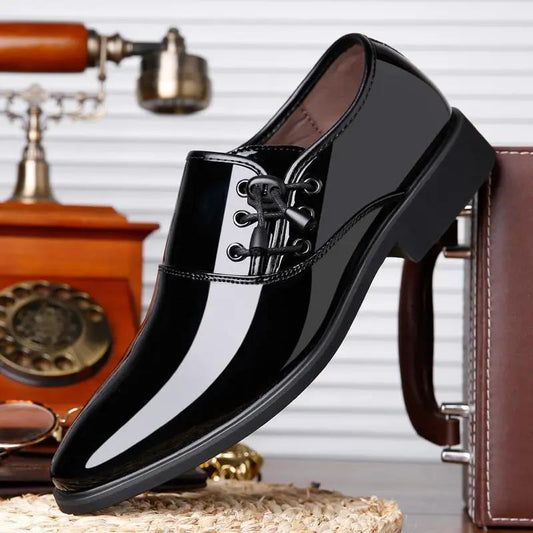 Comfortable And Versatile Business Formal Men's Shoes by Dropshipman