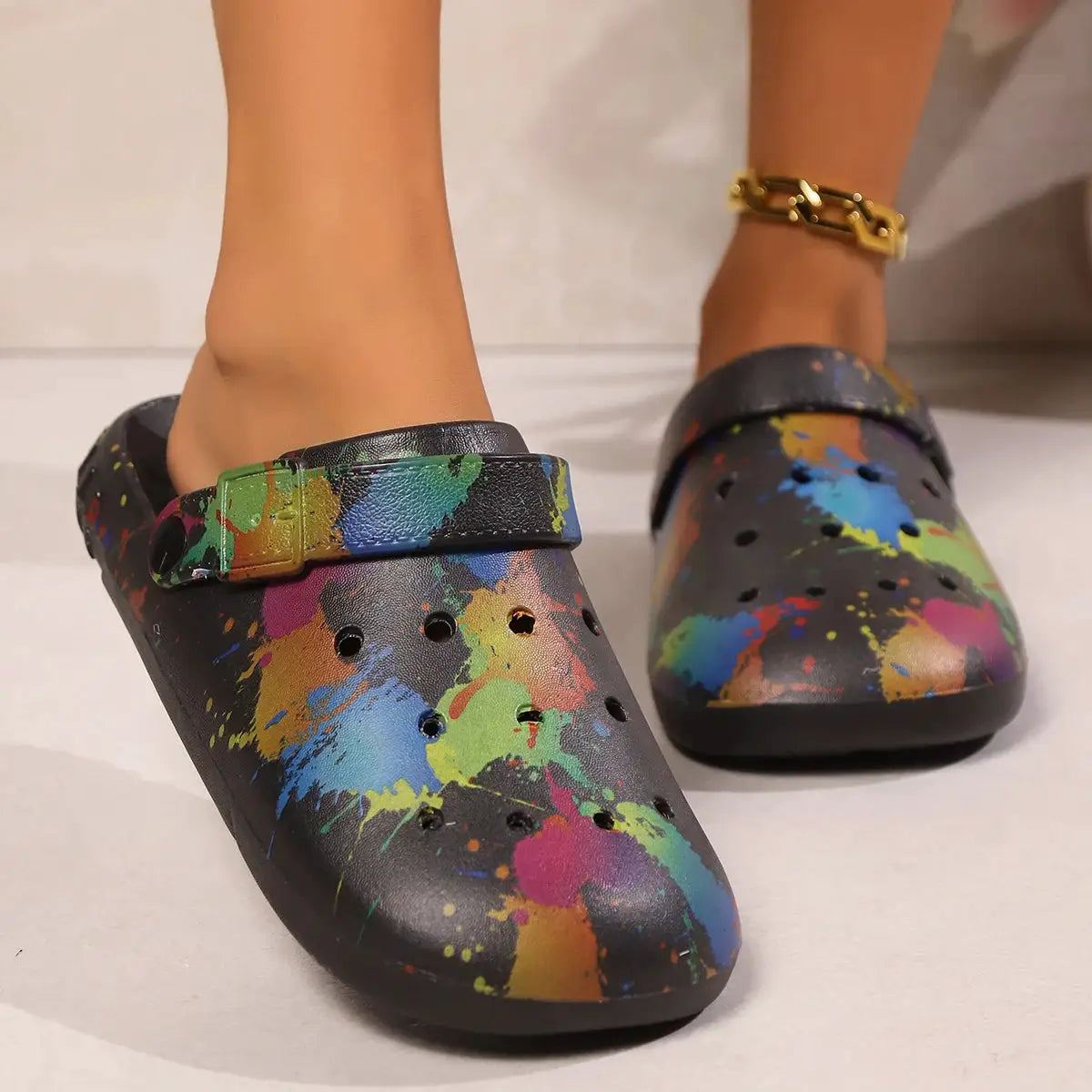 Ladies' casual slippers and beach shoes by All Mart Bristol Ltd