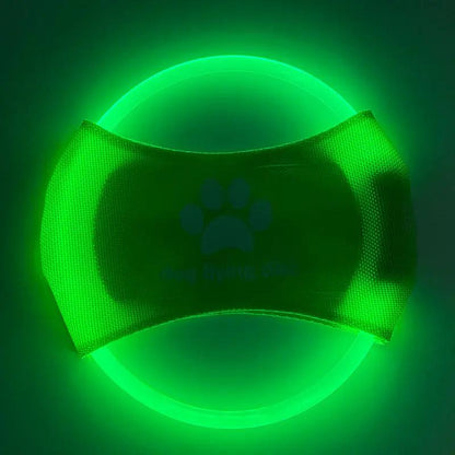Dog Flying Discs Light Glowing LED LuminousTrainning Interactive Toys Game Flying Discs Dog Toy Pet Dog Accessories Pet Products by Dropshipman