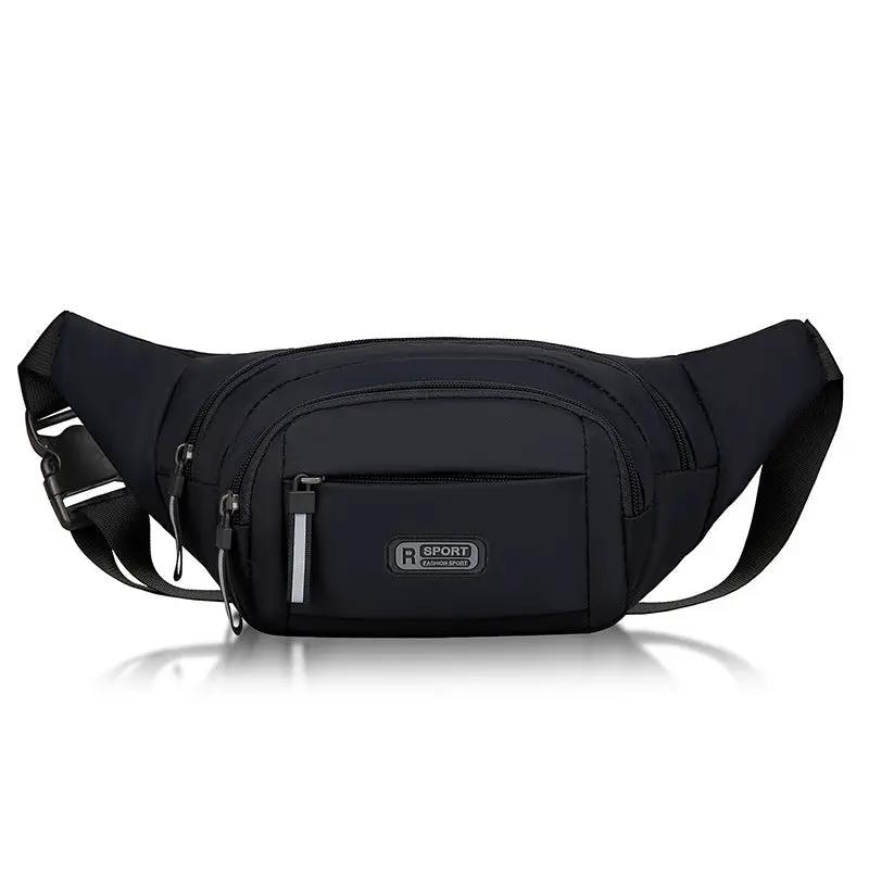 Men's Multifunctional Waist Bag Wear-resistant Waterproof Crossbody Bags by Dropshipman