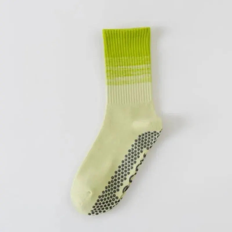 Dreamlikelin 1 Pair Women's Mid-Calf Yoga Socks, Professional Fitness & Pilates Socks Silicone Anti-Slip Grip Breathable Socks by All Mart Bristol Ltd