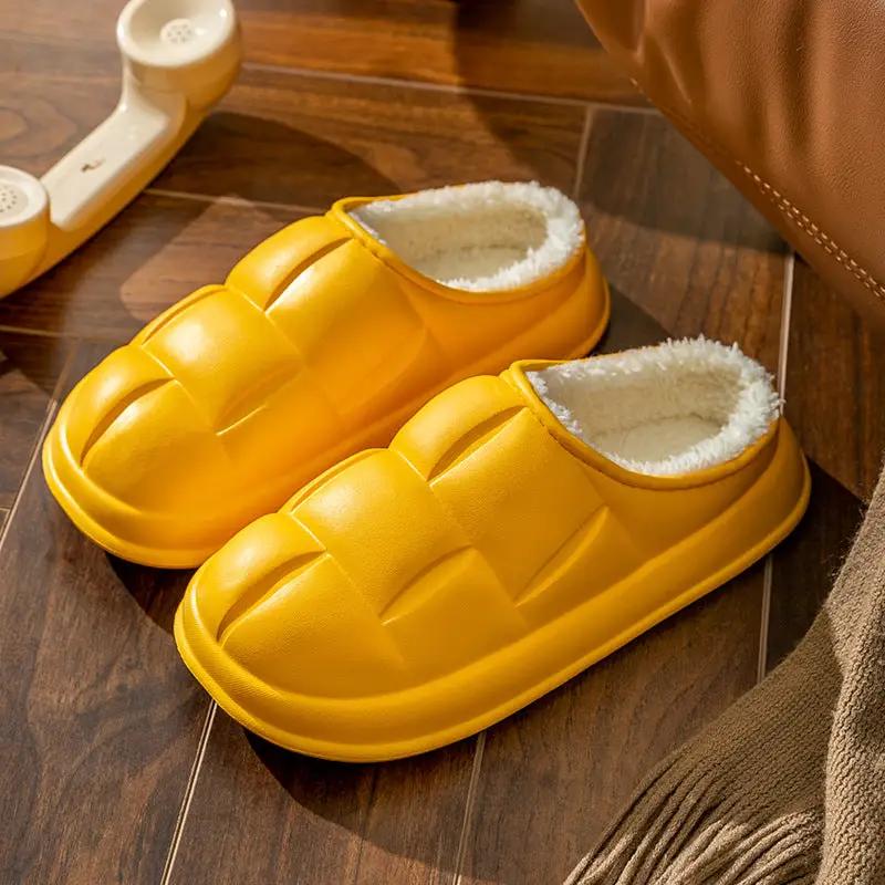 Women's Autumn And Winter Home Indoor Shit Feeling Platform Plus by Dropshipman
