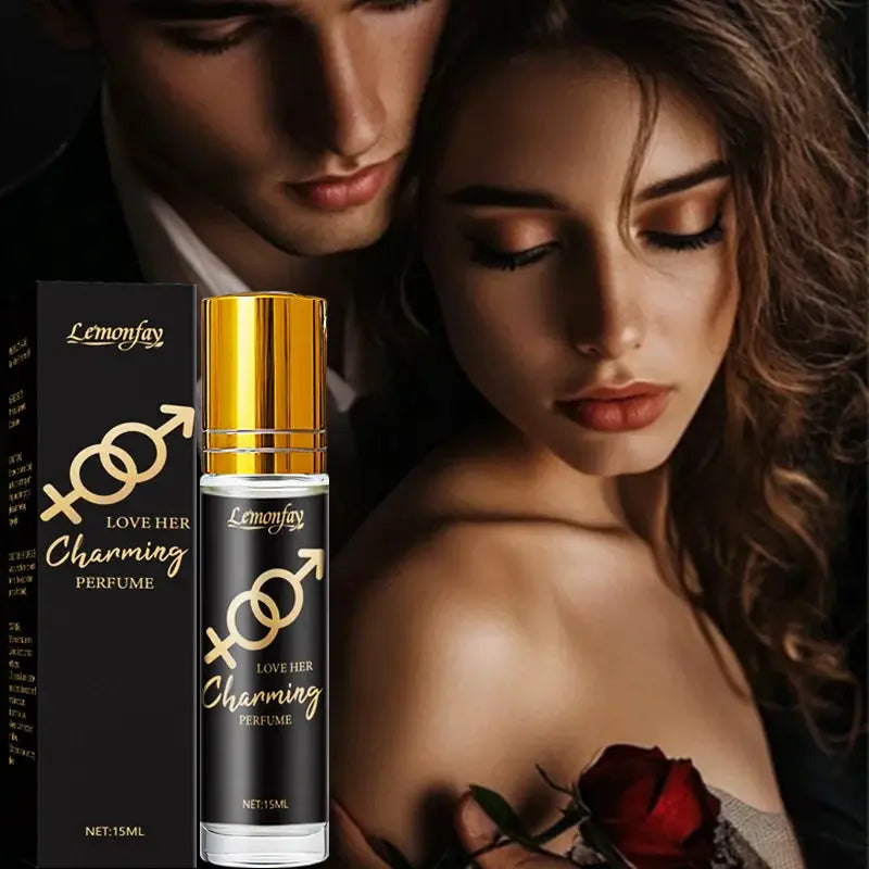 Lemonfay Love Her Charming Perfume Roll-On for Men Pheromone Cologne Long Lasting Fragrance 15ml for Dating by All Mart Bristol Ltd