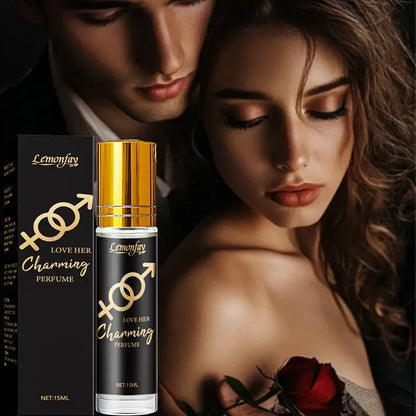 Lemonfay Love Her Charming Perfume Roll-On for Men Pheromone Cologne Long Lasting Fragrance 15ml for Dating by All Mart Bristol Ltd