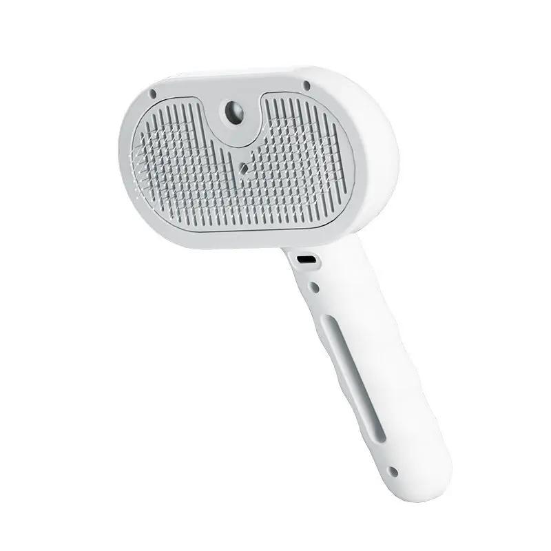 New Chevaroo Horse Steam Brush, Chevaroo 3-in-1 Self-Cleaning Steam Pet Brush For Shedding, Pet Steam Brush, Silicone Bristle Head 360 Rotating Pet Steam Brush by Dropshipman