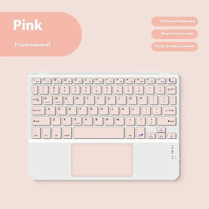 Bluetooth Keyboard With Touch For Mobile Phone Tablet Wireless Rechargeable by Dropshipman