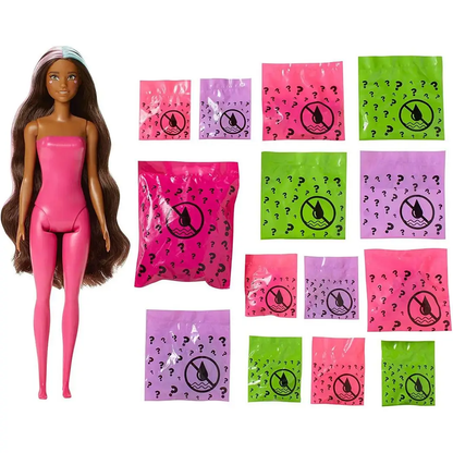 Barbie Colour Reveal Peel Unicorn Doll with 25 Accessories Toy Gift For Kids by Barbie