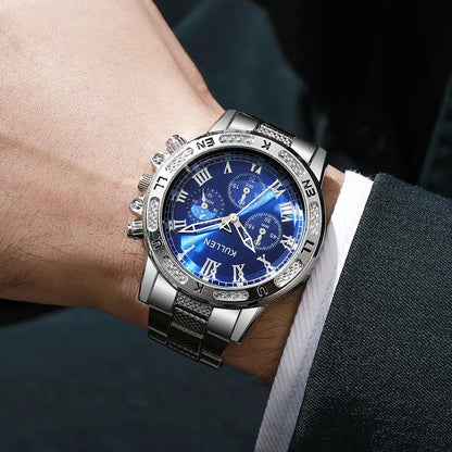 1PC Surprise Mystery Watch Blind Box-Luxury Large Dial Mens Quartz Watch Fashion Men Business Wristwatches Reloj Hombre by All Mart Bristol Ltd