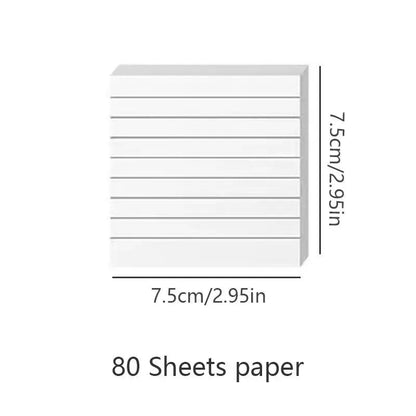 Basic Sticky Notes Stationery Notepad Post Bookmark Sticky Notes It Kawaii Stickers in Notebook Memo Pad Cute Korean Stationery by All Mart Bristol Ltd