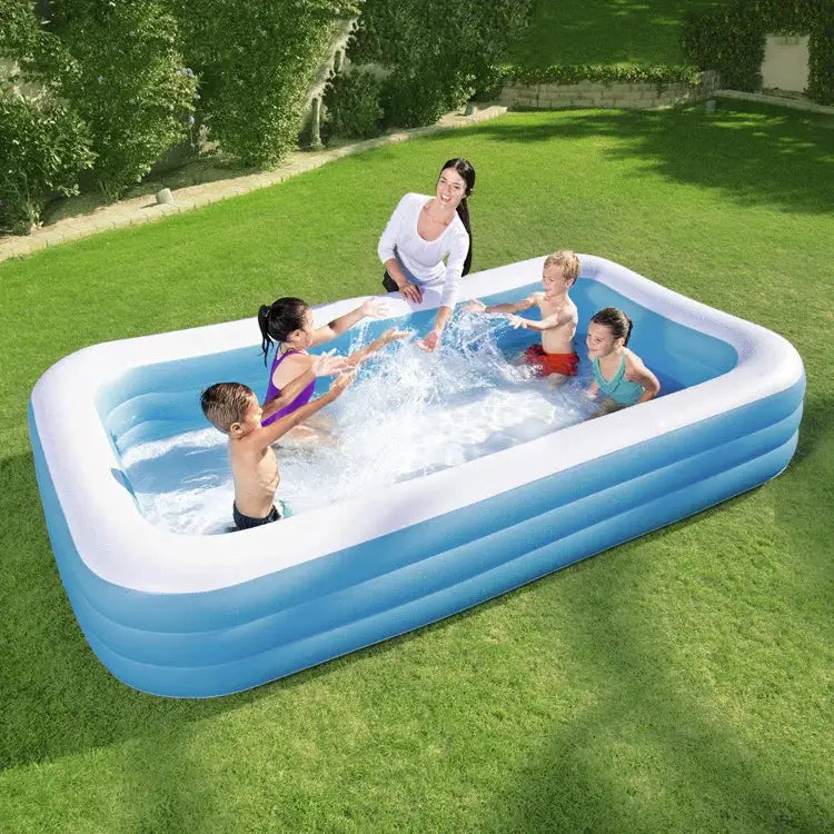 Family paddling pool, inflatable swimming pool, children's ocean ball pool by All Mart Bristol Ltd