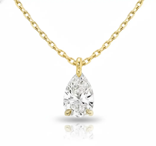 Eclisse Pear Pendant Necklace by LaBante London