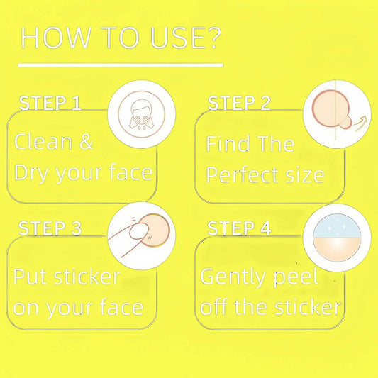 Star Acne Patches 240/480/720 Pieces, High-Quality Emergency Kit, Invisible Hydrogel Absorbs Pus Quickly, Reduces Swelling, Cute by All Mart Bristol Ltd