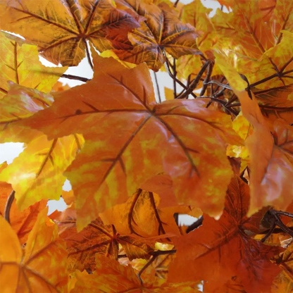 125cm Orange Maple Acer Extra Large Artificial Tree by Leaf