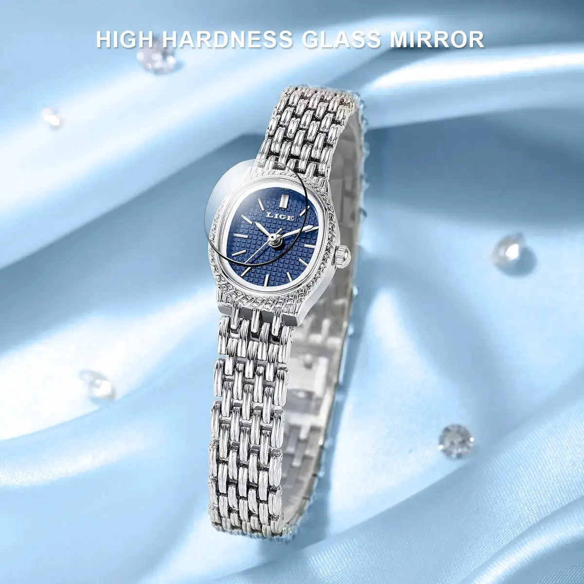 LIGE Fashion Elegant Quartz Woman Watch Classic Luxury Simple Dial Waterproof Ladies Bracelet Women's Wristwatch Clock Gift New by All Mart Bristol Ltd