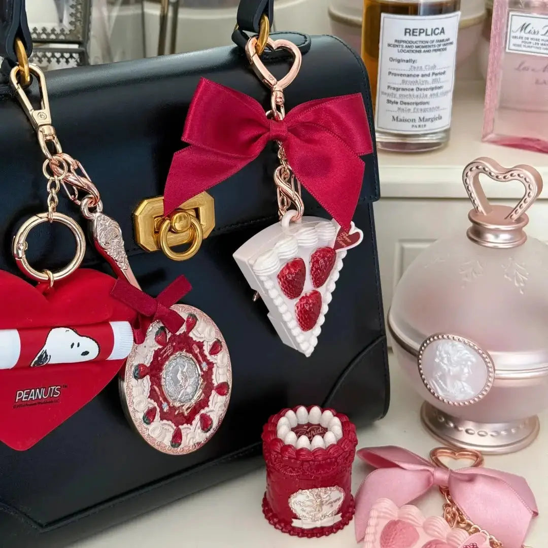 Flower Knows Solid Perfume Strawberry Cupid 3g Vegan Long Lasting Fragrance Balm Pendant Travel Size Cute Gift for Women by All Mart Bristol Ltd
