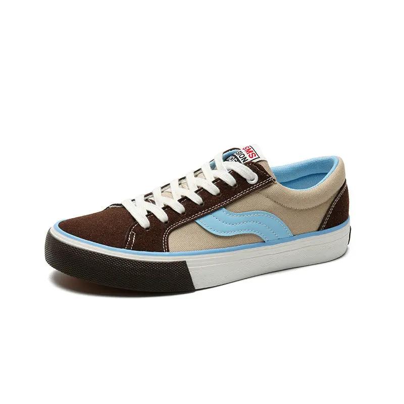 Retro Couple Board Breathable Canvas Shoes by Dropshipman