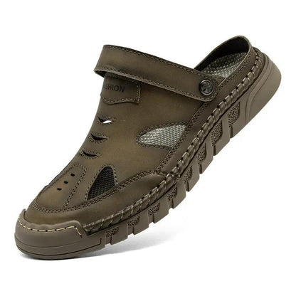 New Plus Size Closed Toe Sandals For Men by Dropshipman