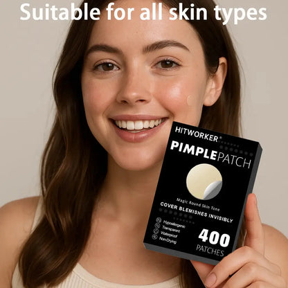 400Count Acne Patch, Covers Pimple And Acne, Acne Pimple Patch for Covering Zits And Blemishes, Spot Stickers for Face And Skin by All Mart Bristol Ltd