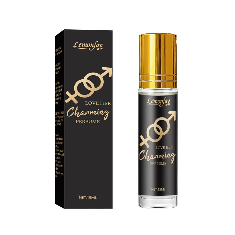 Lemonfay Love Her Charming Perfume Roll-On for Men Pheromone Cologne Long Lasting Fragrance 15ml for Dating by All Mart Bristol Ltd