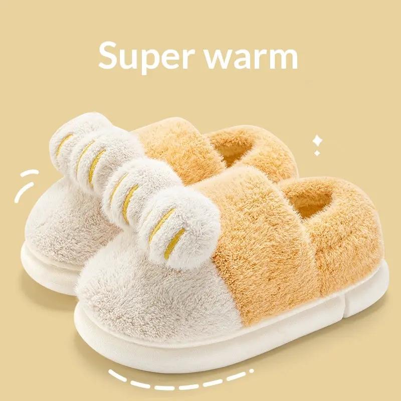 Cotton Slippers With Back Support Home by Dropshipman