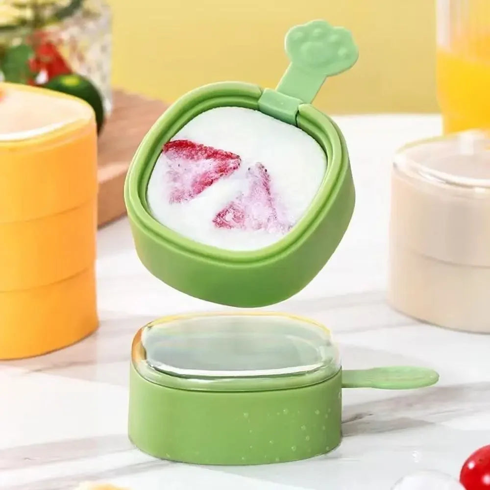 Ice Cream Mold Portable Ice-Pop Making Mould Homemade Popsicle Multipurpose Quick Frozen Ice Grid Mini Popsicle Mold