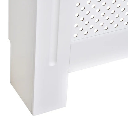 78Lx19Wx82Hcm Radiator Cover Heating Cabinet Grill Style Diamond Design by HOMCOM