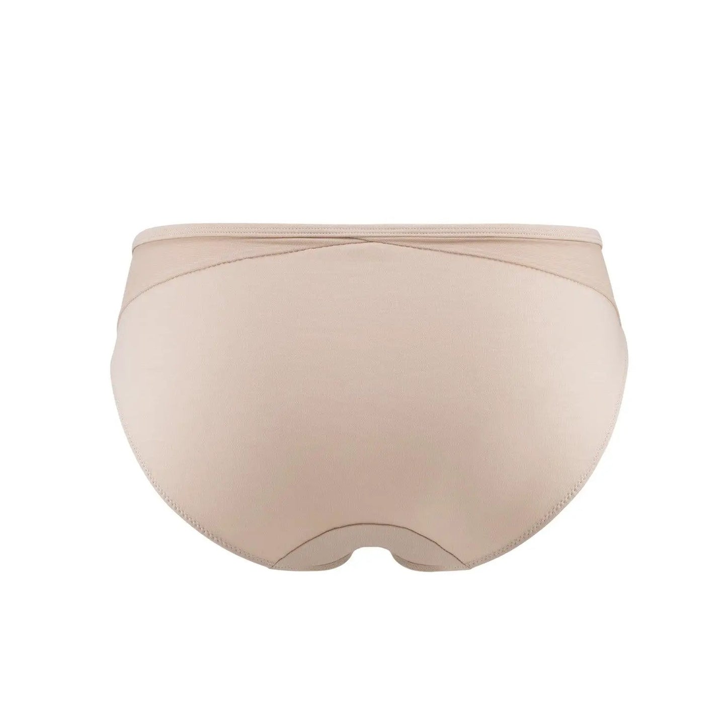 Hope - Silk & Organic Cotton Brief in Skin Tone Colours by Juliemay Lingerie